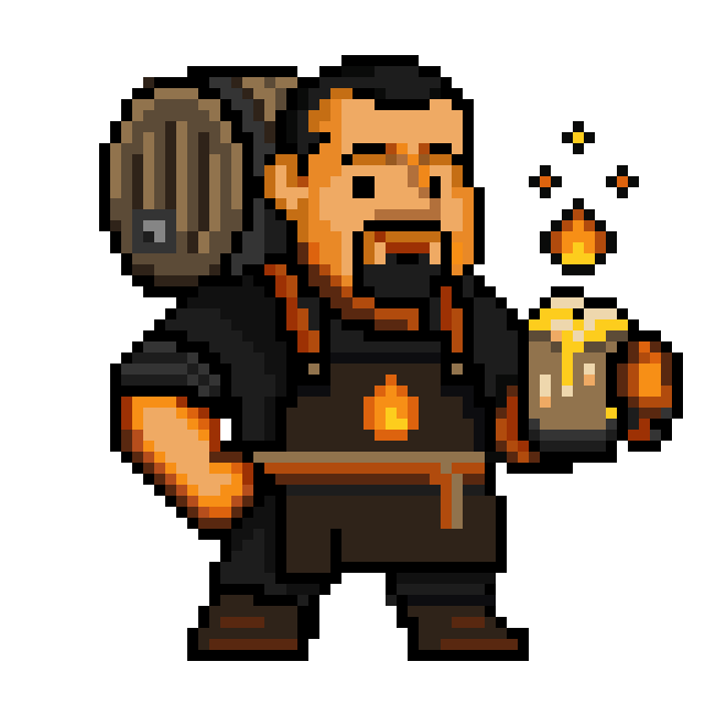 Retrato pixel art de Yisus