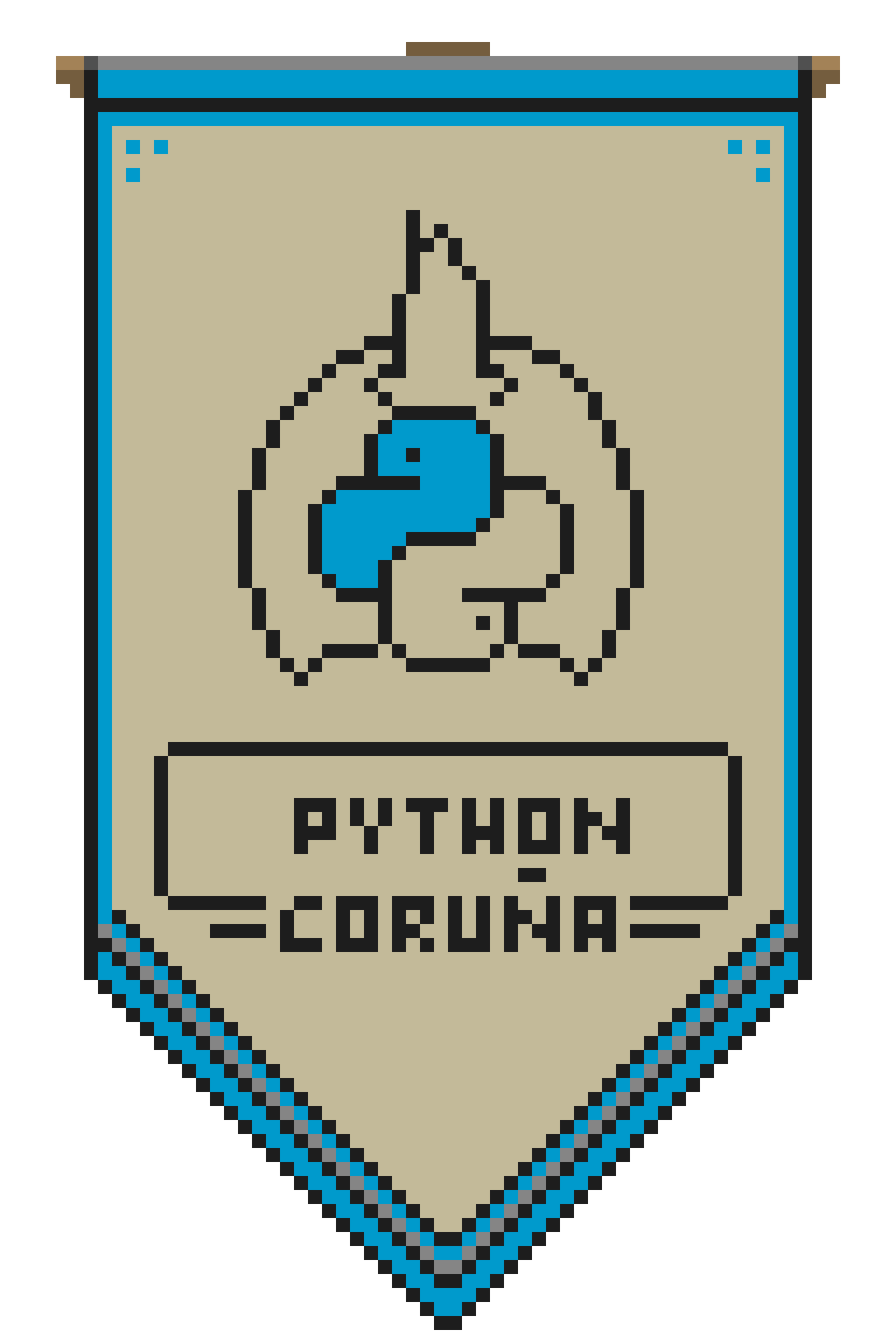 Logo de Python Coruña